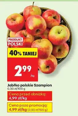 Biedronka Jabłko polskie Szampion Biedronka oferta