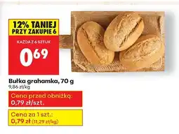 Biedronka Bułka grahamka Biedronka oferta