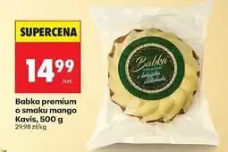 Biedronka Babka premium o smaku mango Kavis, 500 g oferta