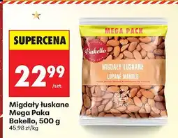 Biedronka Migdały łuskane Mega Paka Bakello, 500 g oferta