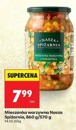 Biedronka Mieszanka warzywna Nasza Spiżarnia, 860 g/570 g oferta
