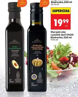 Biedronka Styryjski olej z pestek dyni ChOG Biedronka, 250 ml oferta