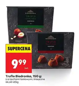 Biedronka Trufle Biedronka, 150 g: z orzechami laskowymi, klasyczne oferta