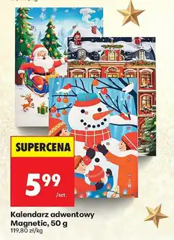 Biedronka Kalendarz adwentowy Magnetic, 50 g oferta