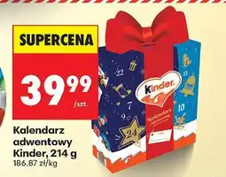 Biedronka Kalendarz adwentowy Kinder oferta