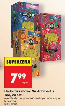 Biedronka Herbata zimowa Sir Adalbert's Tea oferta