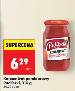 Biedronka Koncentrat pomidorowy Pudliszki, 310 g oferta