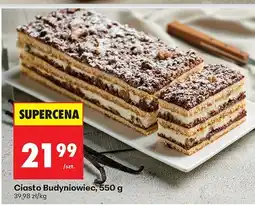 Biedronka Ciasto Budyniowiec, 550 g Biedronka oferta