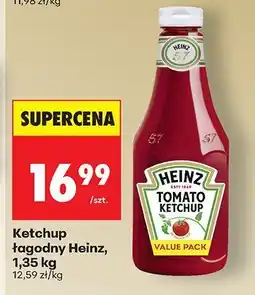 Biedronka Ketchup łagodny Heinz, 1,35 kg oferta
