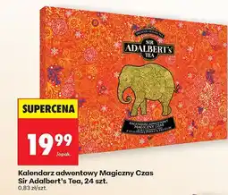 Biedronka Herbata Kalendarz adwentowy Magiczny Czas Sir Adalbert's Tea oferta