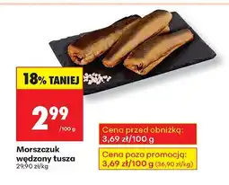 Biedronka Morszczuk wędzony tusza Biedronka oferta