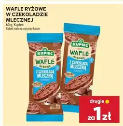 Stokrotka Wafle ryżowe w czekoladzie mlecznej Kupiec oferta