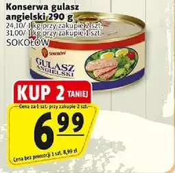 Prim Market Konserwa gulasz angielski SOKOŁÓW oferta