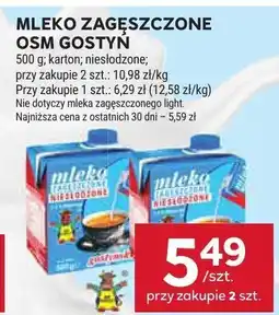 Stokrotka Mleko zagęszczone OSM Gostyń oferta
