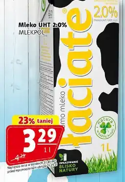 Prim Market Mleko UHT 2.0% 1 l MLEKPOL oferta