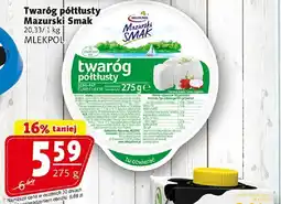 Prim Market Twaróg półtłusty Mazurski Smak 275 g MLEKPOL oferta