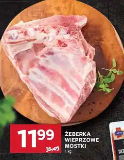 Stokrotka Żeberka wieprzowe mostki Stokrotka oferta