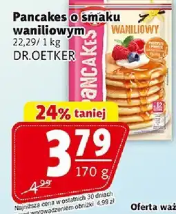 Prim Market Pancakes o smaku waniliowym Dr. Oetker oferta