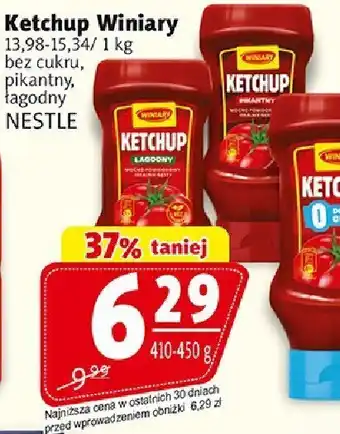 Ketchup Winiary Nestle bez cukru, pikantny, łagodny