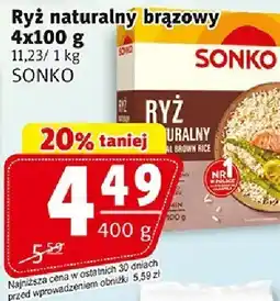 Prim Market Ryż naturalny brązowy Sonko 4x100 g oferta