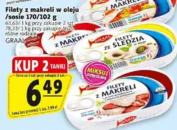 Prim Market Filety z makreli w oleju Isosis 170/102 g GRAAL oferta
