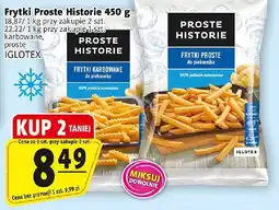 Prim Market Frytki Proste Historie 450 g IGLOTEX oferta