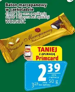 Prim Market Baton marcepanowy w czekoladzie WOLNOŚĆ oferta