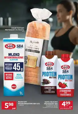 Stokrotka Napój mleczny proteinowy SBA 350g, różne smaki Mlekovita SBA oferta