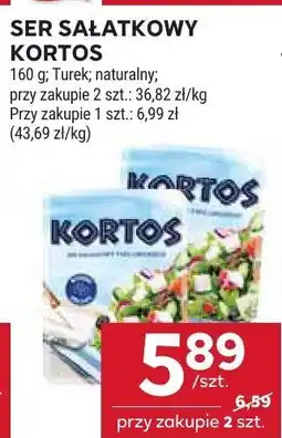 Stokrotka Ser sałatkowy Kortos 160g Turek, naturalny oferta