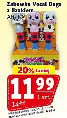 Prim Market Zabawka Vocal Dogs z lizakiem AN BA oferta