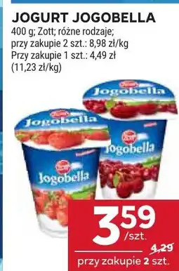 Stokrotka Jogurt Jogobella 400g, różne rodzaje oferta
