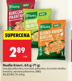 Biedronka Nudle Knorr oferta