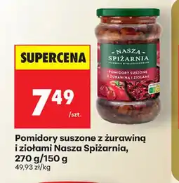 Biedronka Pomidory suszone oferta