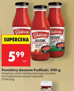 Biedronka Pomidory duszone Pudliszki oferta