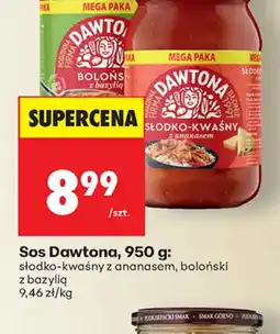 Biedronka Sos Dawtona oferta