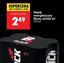 Biedronka Napój energetyczny Black oferta