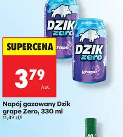 Biedronka Napój gazowany Dzik oferta