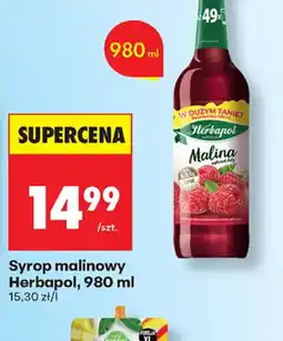 Biedronka Syrop malinowy Herbapol oferta