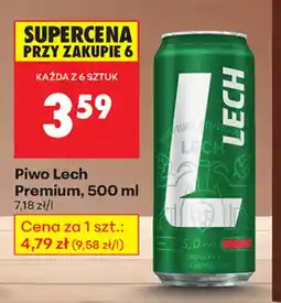 Biedronka Piwo Lech oferta