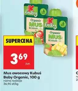 Biedronka Mus owocowy Kubuś oferta