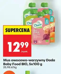 Biedronka Mus owocowo-warzywny Dado oferta