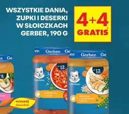 Biedronka Gerber Dania, Zupki i Deserki oferta