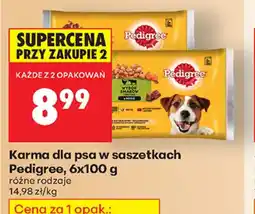 Biedronka Karma dla psa w saszetkach Pedigree oferta