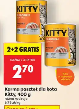 Biedronka Karma pasztet dla kota Kitty oferta