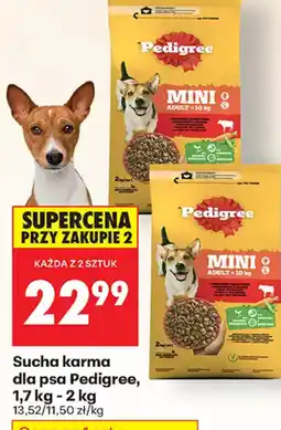 Biedronka Sucha karma dla psa Pedigree oferta