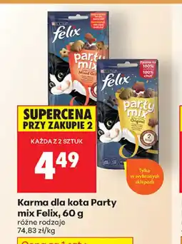Biedronka Karma dla kota Party mix Felix oferta