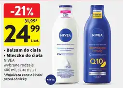 Intermarche Balsam do ciała / mleczko do ciała nivea oferta
