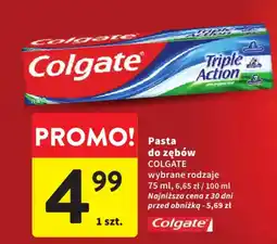 Intermarche Pasta do zębów colgate oferta