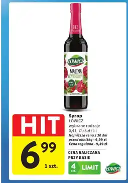 Intermarche Syrop łowicz oferta