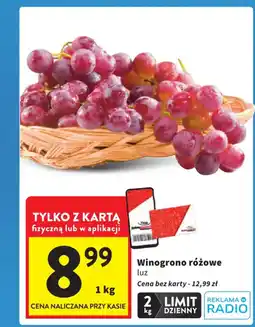 Intermarche Winogrono różowe oferta